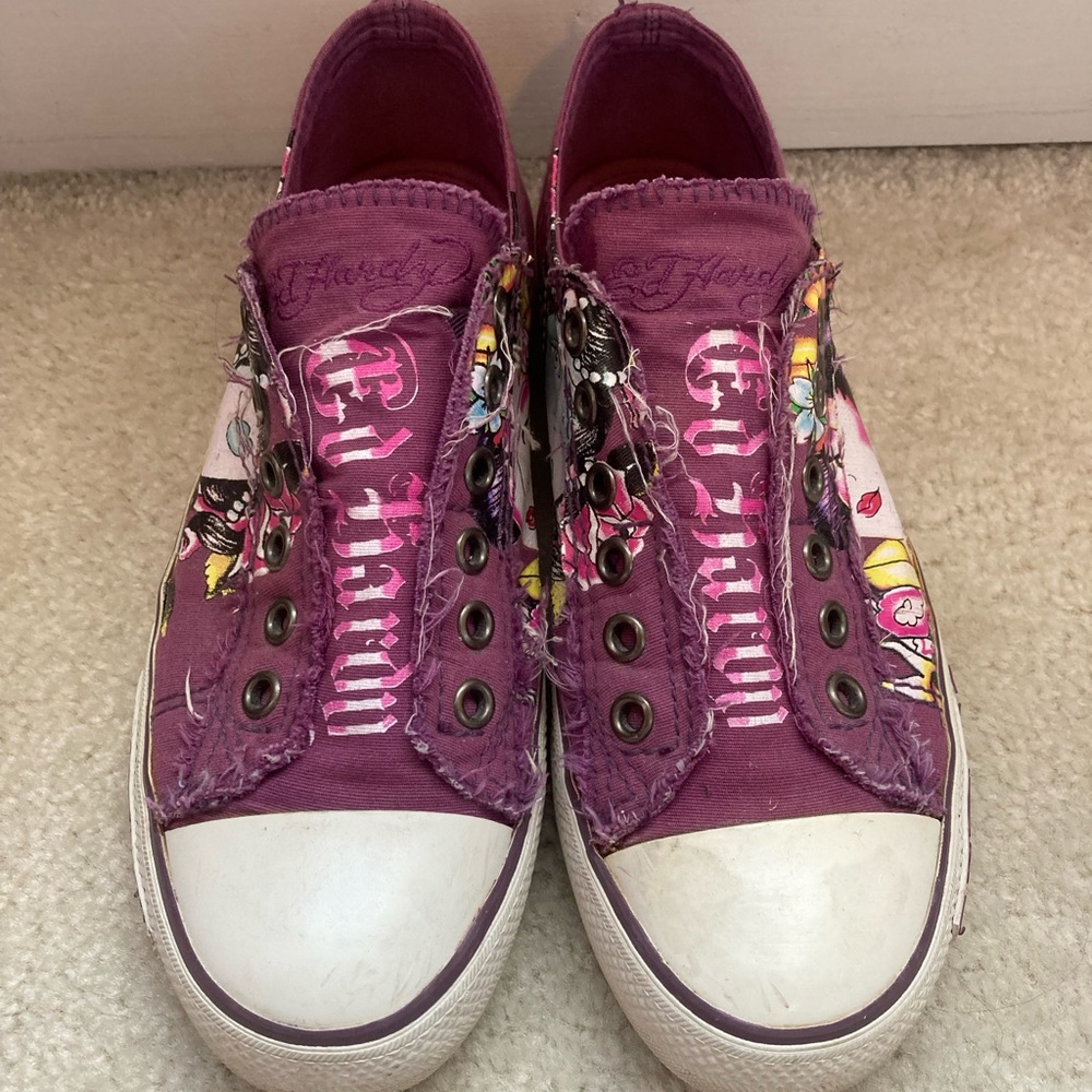 Vintage Ed Hardy Sneakers